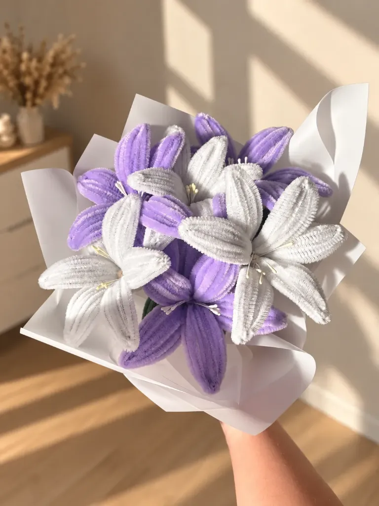Bouquet violet