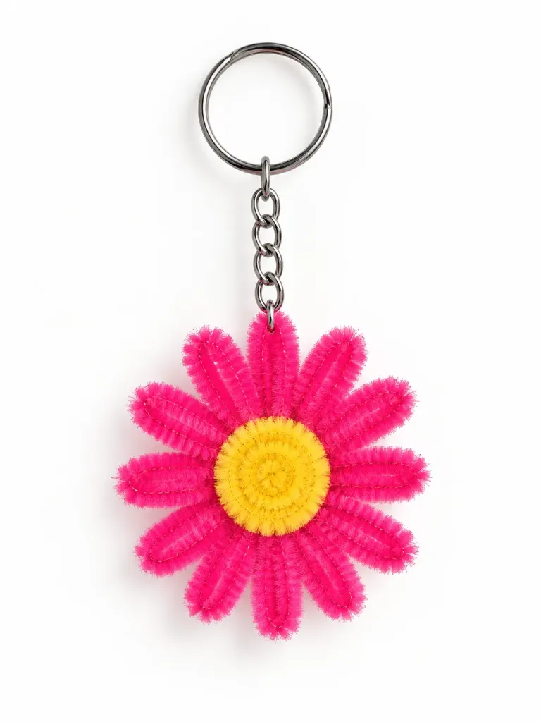 Porte clé rose