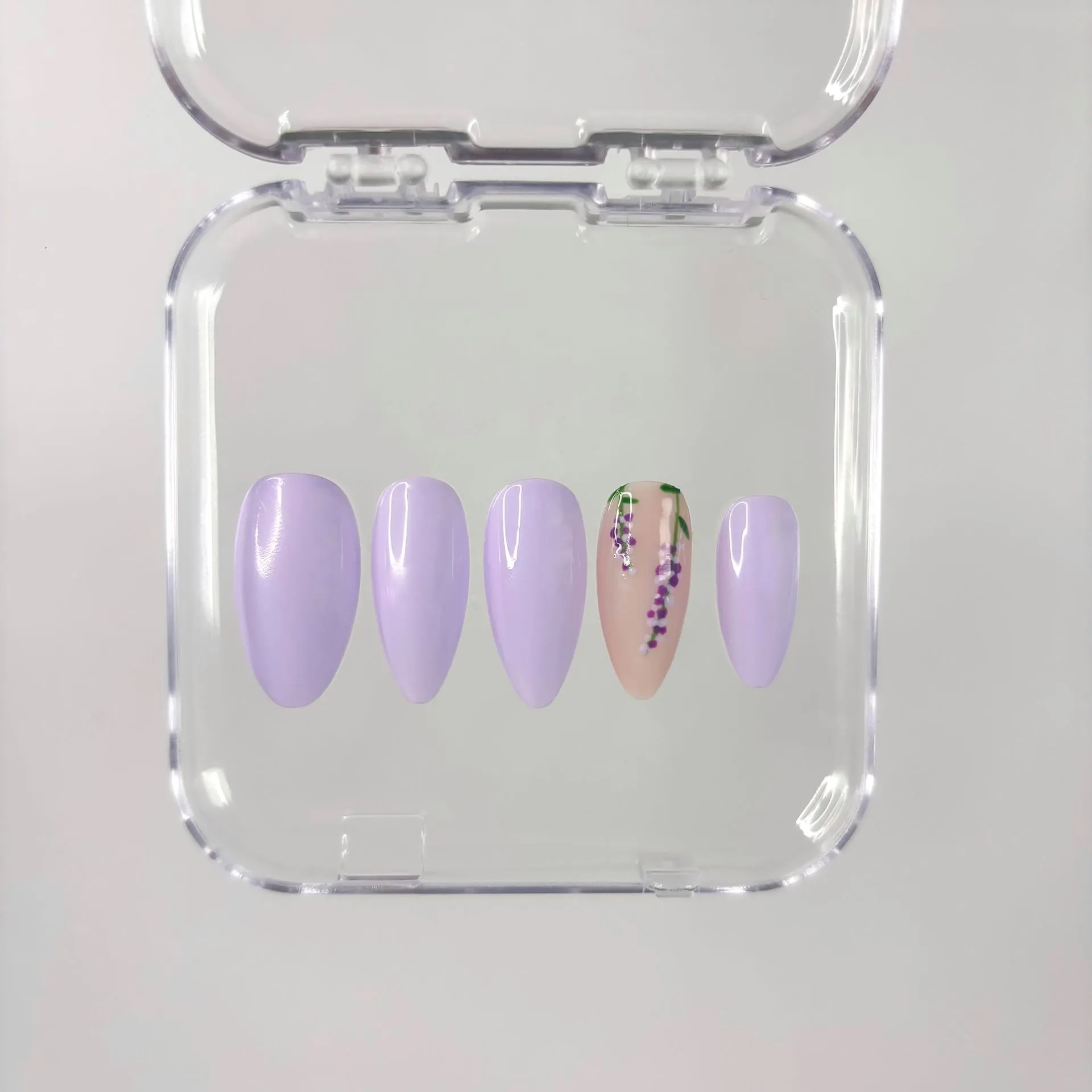 Lila (Court, Amande, Capsule en cm, Capsule en cm)